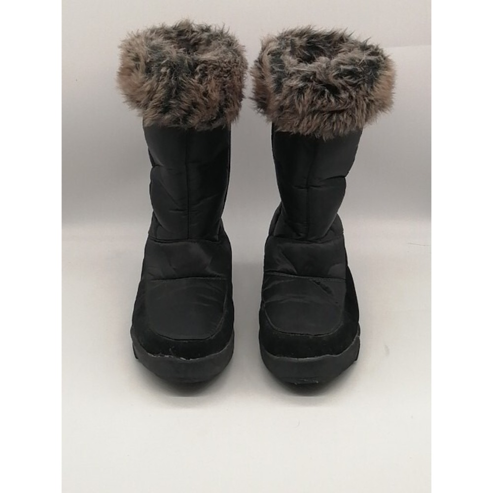 Tamarack Boots Womens Black 10 Waterproof Thinsulate Winter Shoe Zip 56331-2